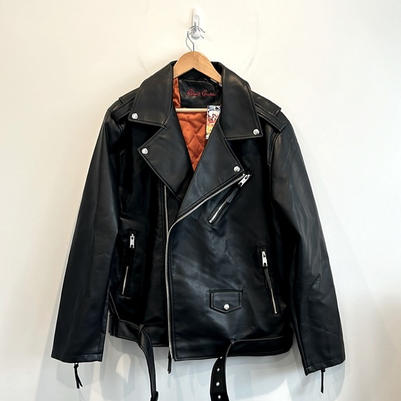 NEW Robert Graham Lined Biker Jacket - Picture 5 of 14